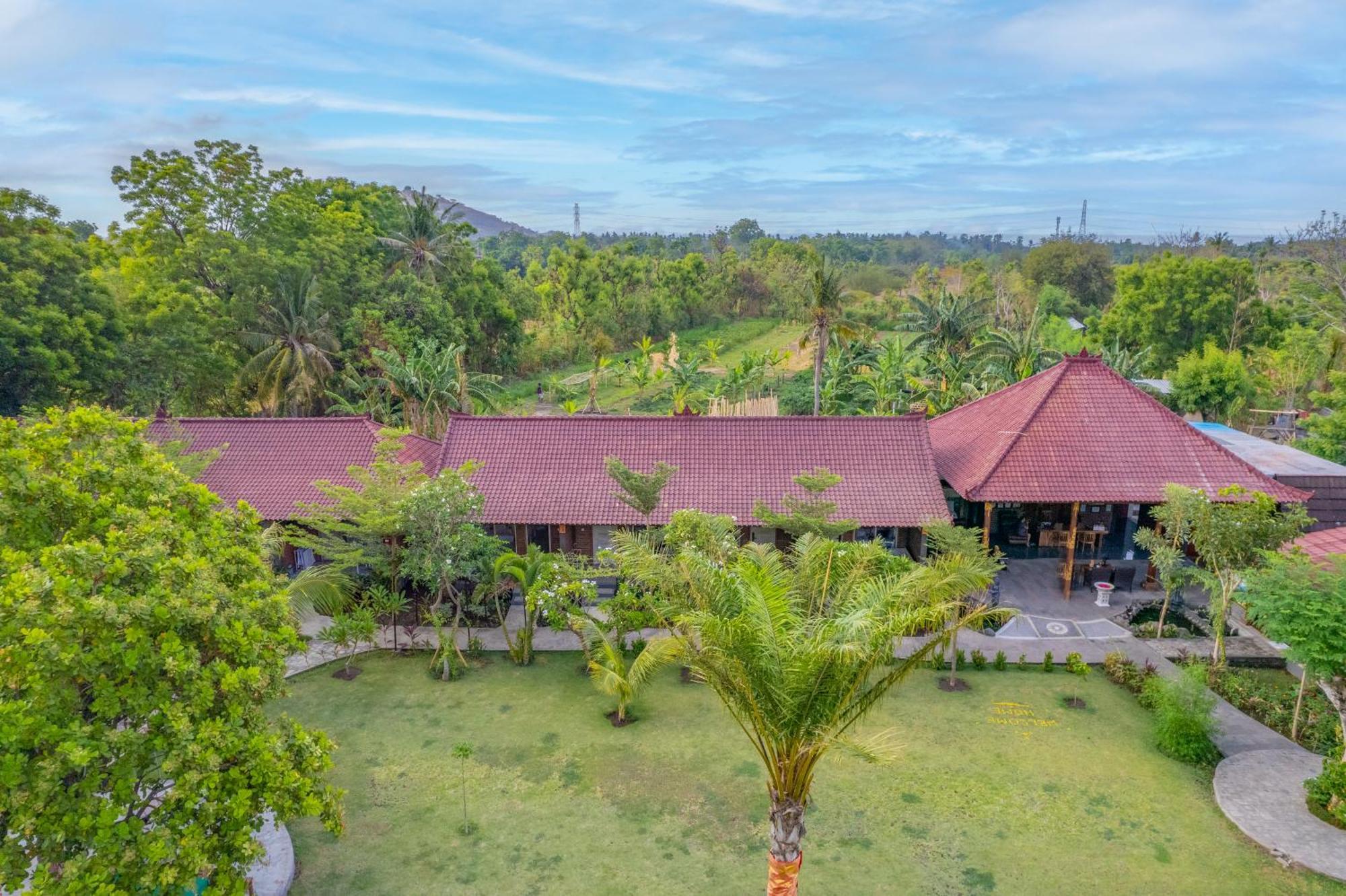 Hotel Taman Bidadari Eco Wellness Pemuteran Exterior foto