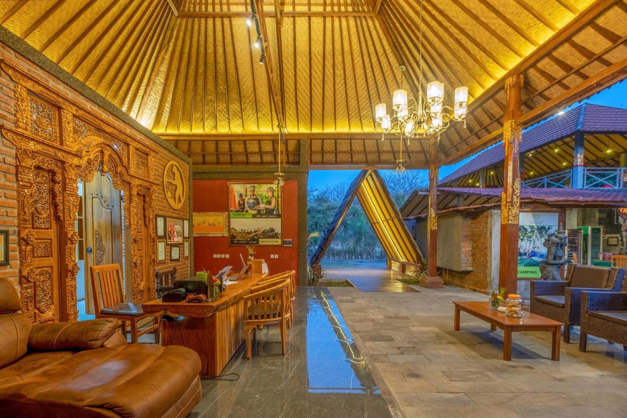 Hotel Taman Bidadari Eco Wellness Pemuteran Exterior foto