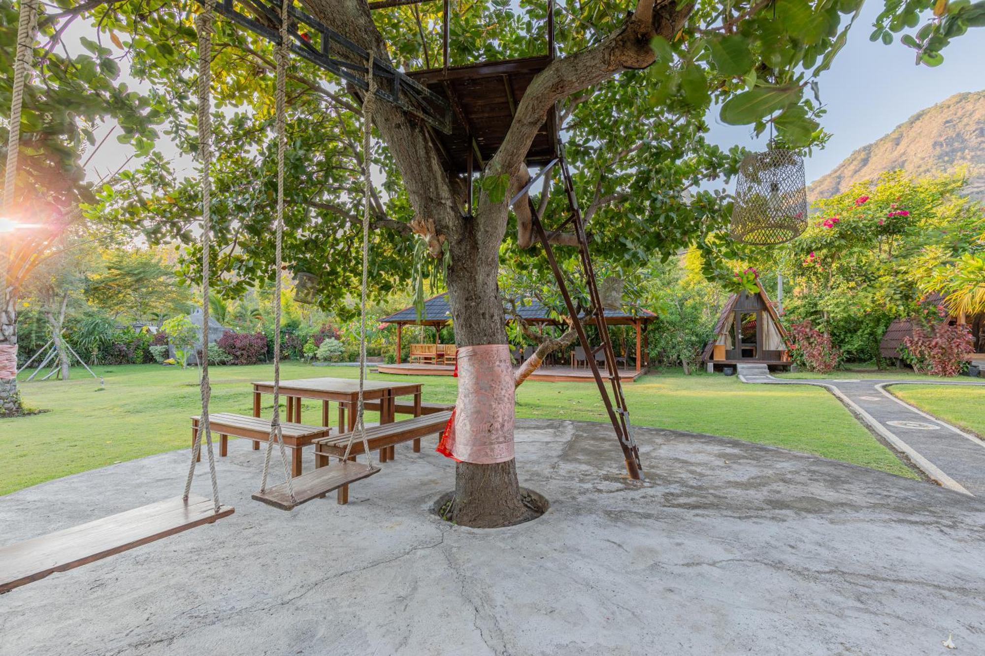Hotel Taman Bidadari Eco Wellness Pemuteran Exterior foto
