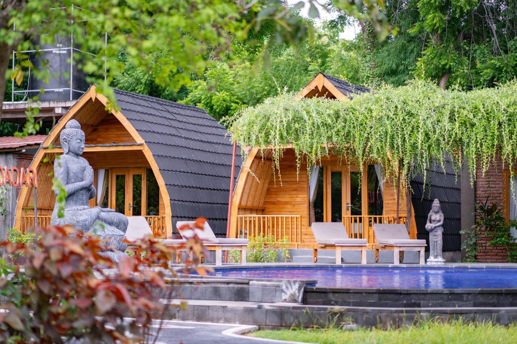 Hotel Taman Bidadari Eco Wellness Pemuteran Exterior foto