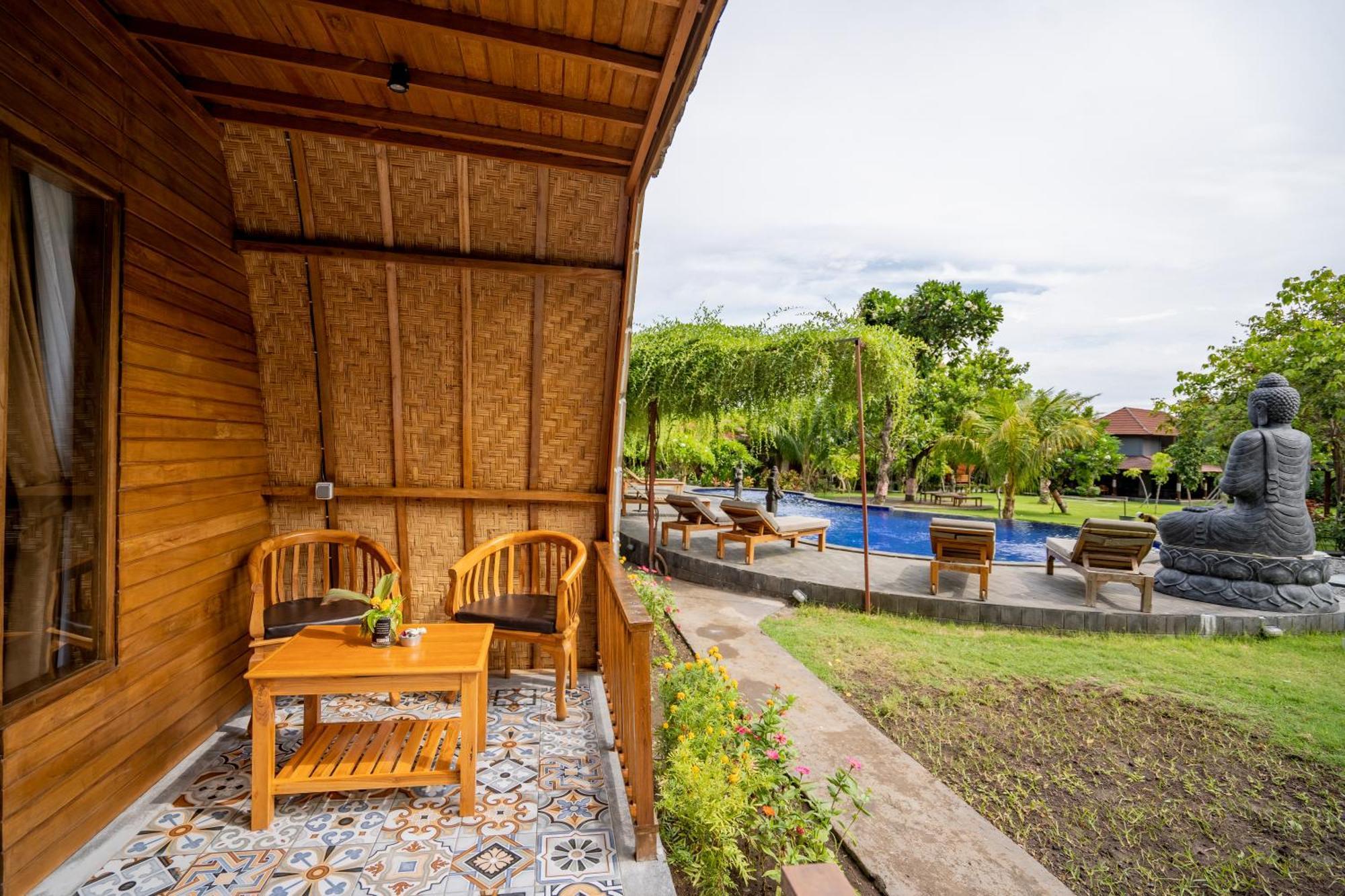 Hotel Taman Bidadari Eco Wellness Pemuteran Exterior foto