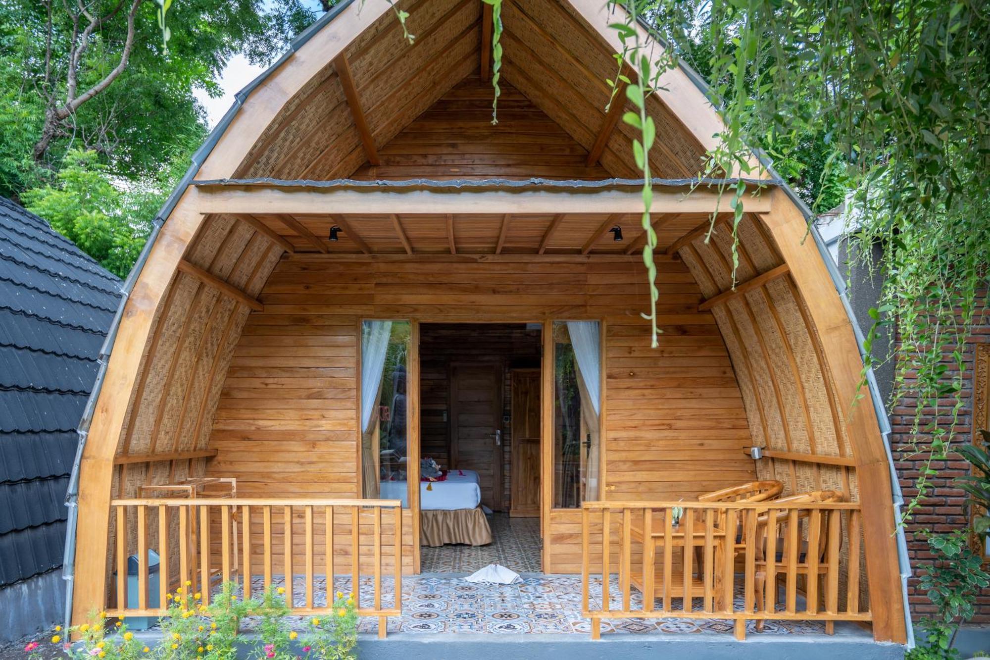 Hotel Taman Bidadari Eco Wellness Pemuteran Exterior foto